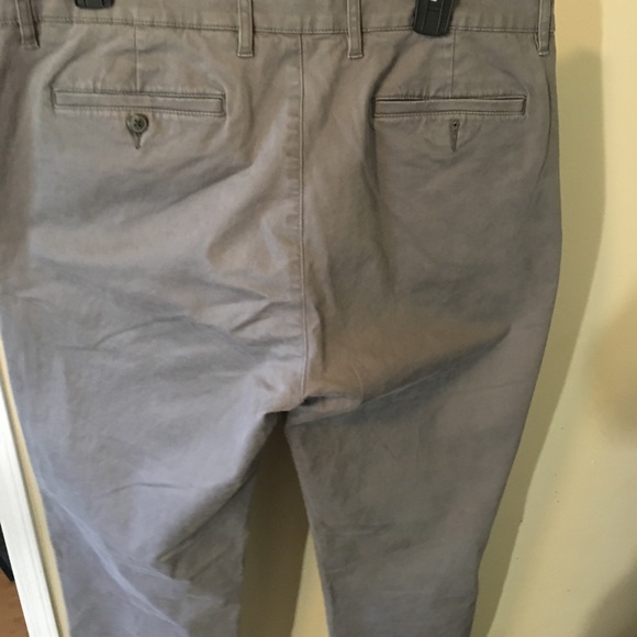 Grey Straight Fit Chinos with a little stretch - Picture 5 of 5